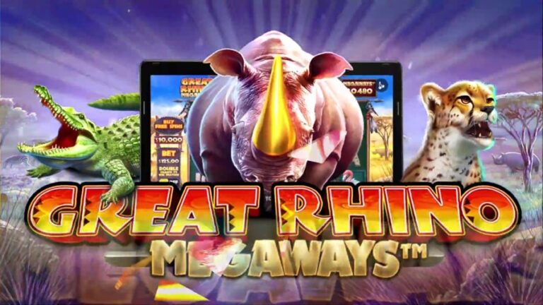 인투88 프라그마틱 Great Rhino Megaways 슬롯 게임 소개